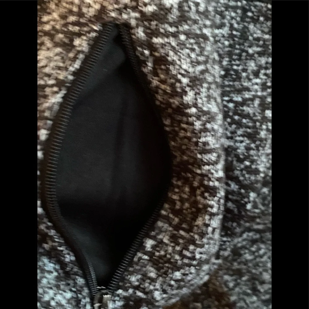 Avalanche Black and White Marled Fleece Lined Jacket Size Medium